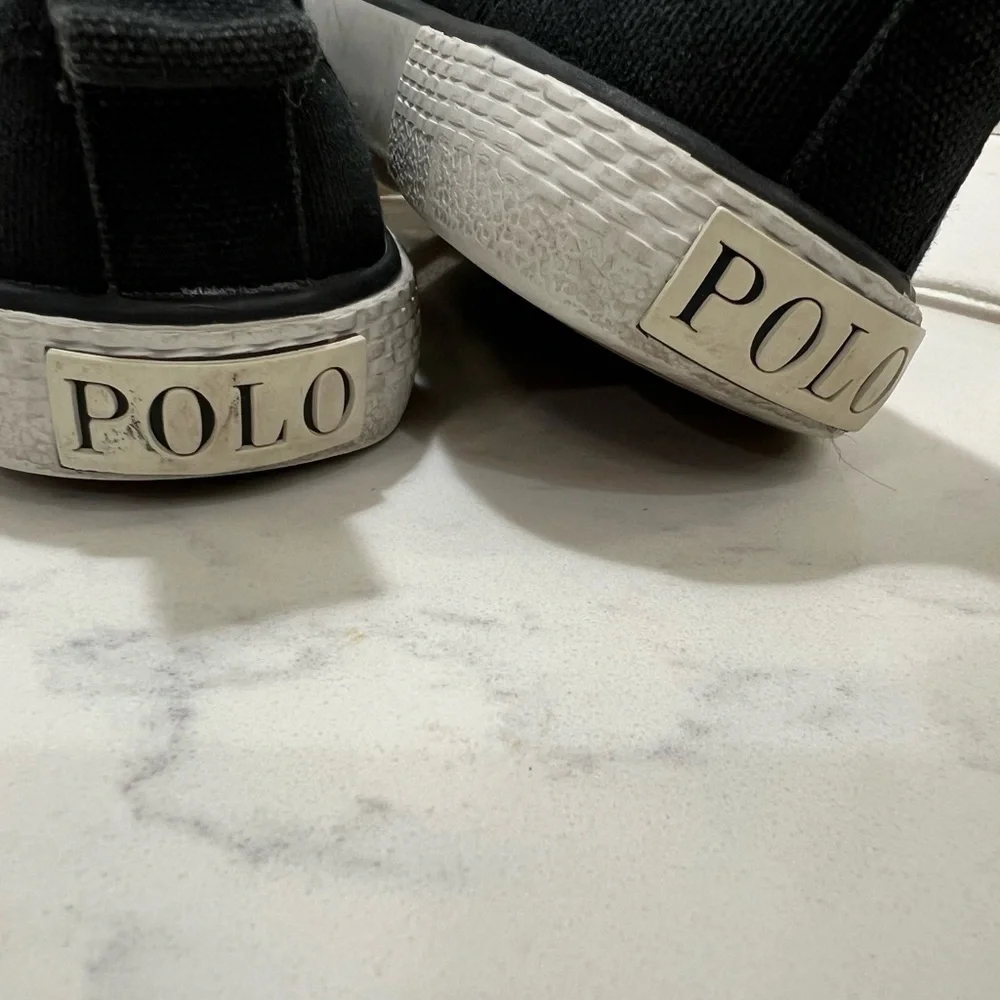 Kids Black and White Sneakers